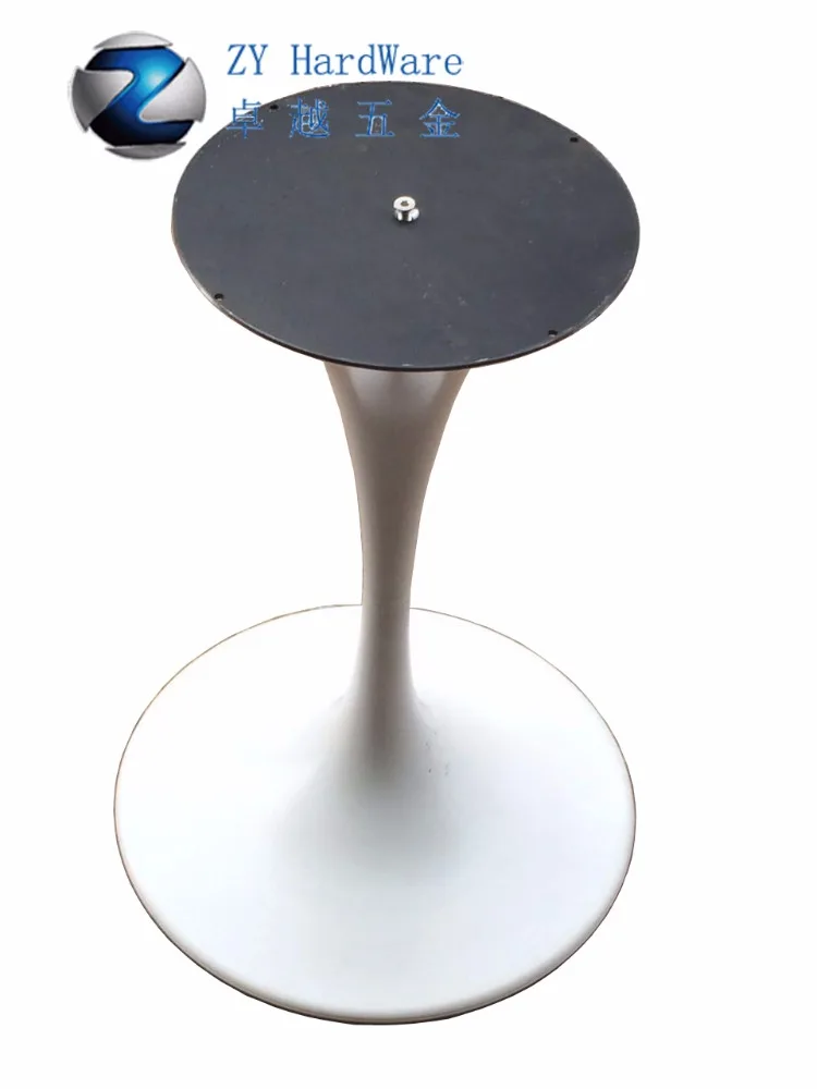 hot sale Horn feet white tulip table base  for Oval Tulip marble Table MI-21