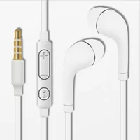 

Hot Sales in 2020 Headset 3.5mm Handsfree headphone For Samsung S4 JB J5 Earphone With Mic And Volume Control White Black