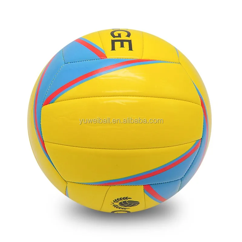 Wholesale Custom Print Training Leather Small Colorful Volleyball Ball