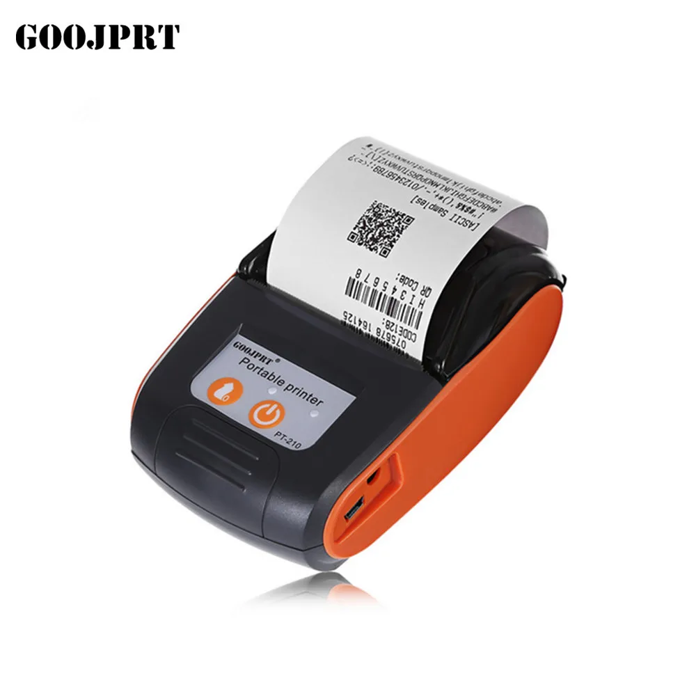 

Portable 58mm mini Thermal barcode Printer Android mobile printers, White & grey optional
