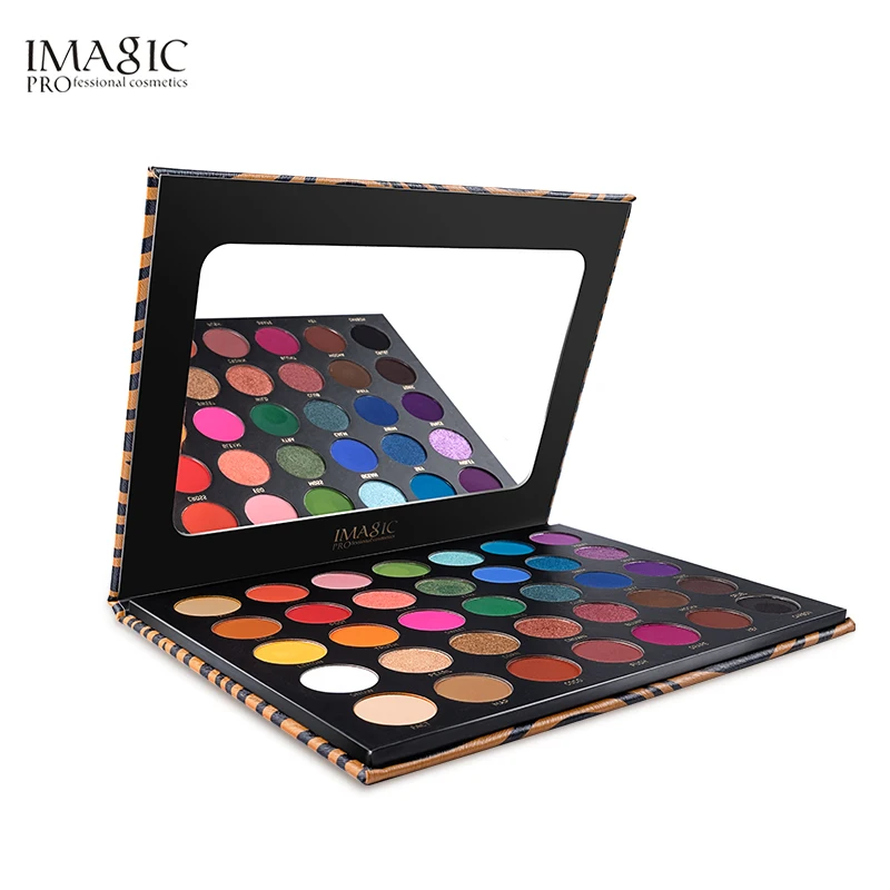 

IMAGIC new fashion 35 colors eyeshadow palette high pigment eyeshadow powder durable waterproof makeup eye shadow