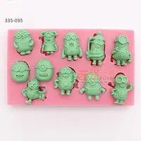 

silicone cake mould minions,fondant cake decorating tools,cake mold silicone baking tools cartoon figures