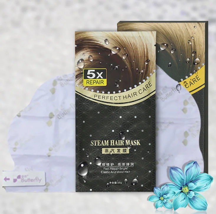

Oem hair mask for beautiful hair steam hair mask heat mask