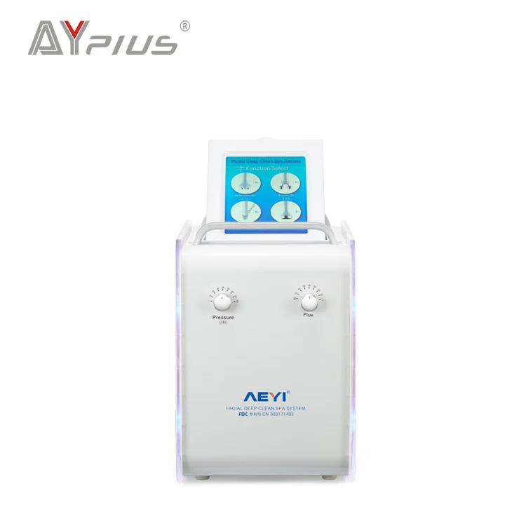 

AY plus AYJ-X12F(CE)4 in 1 facial beauty high quality micro dermabrasion machine, White