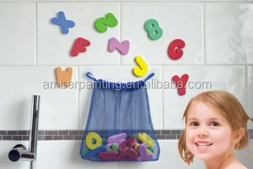 Non toxic custom educational letter EVA foam bath toy for baby