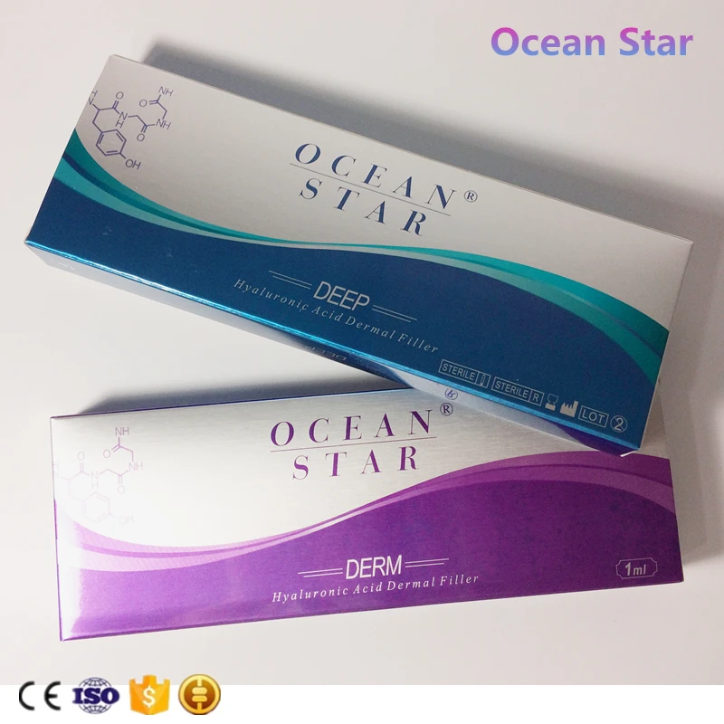 

Long-lasting 2ml Derm Dermal Filler Hyaluronic Acid, N/a