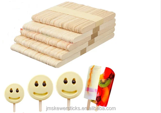 round wooden lollipop sticks custom popsicle sticks