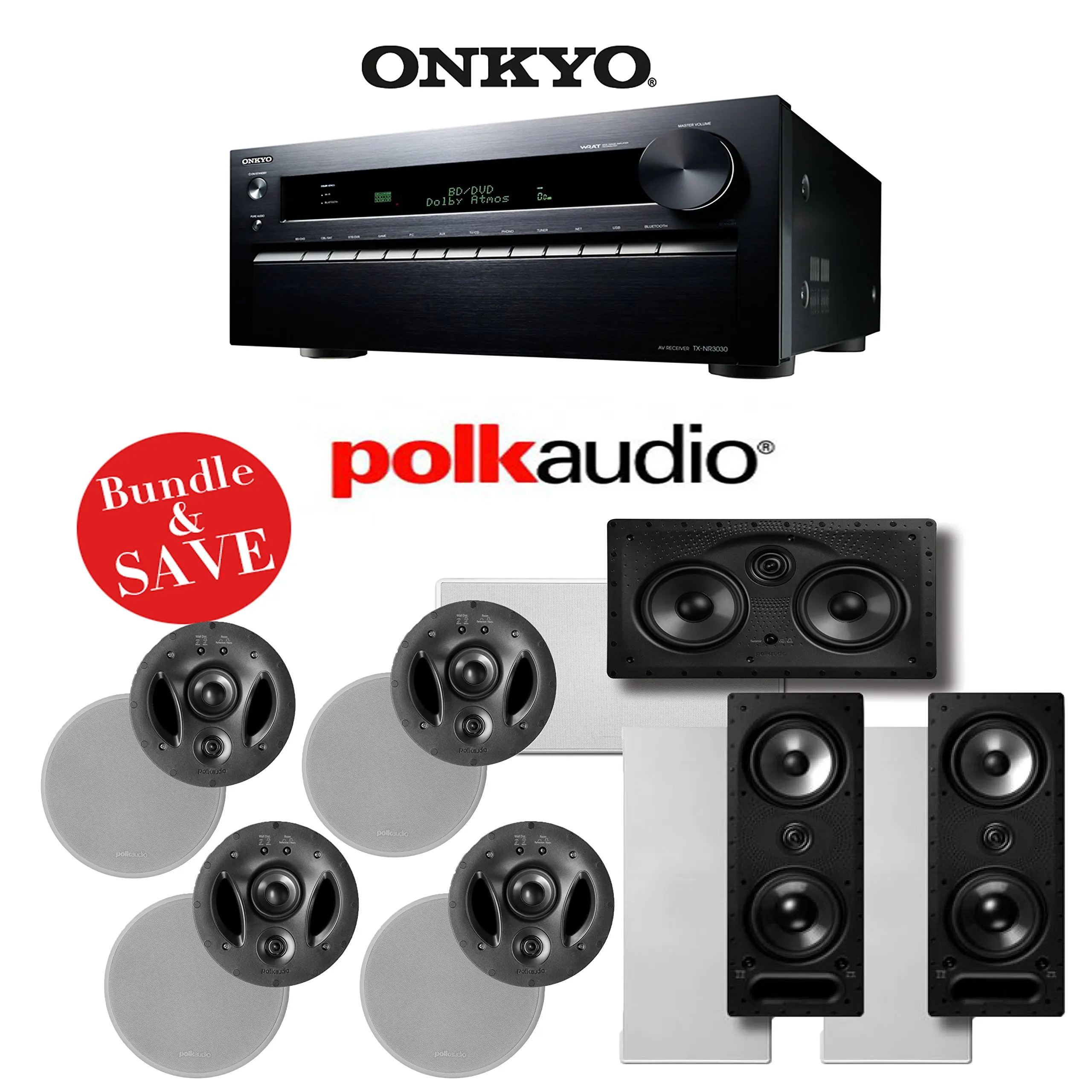 Buy Polk Audio 900 Ls High Performance In Ceiling Speakers