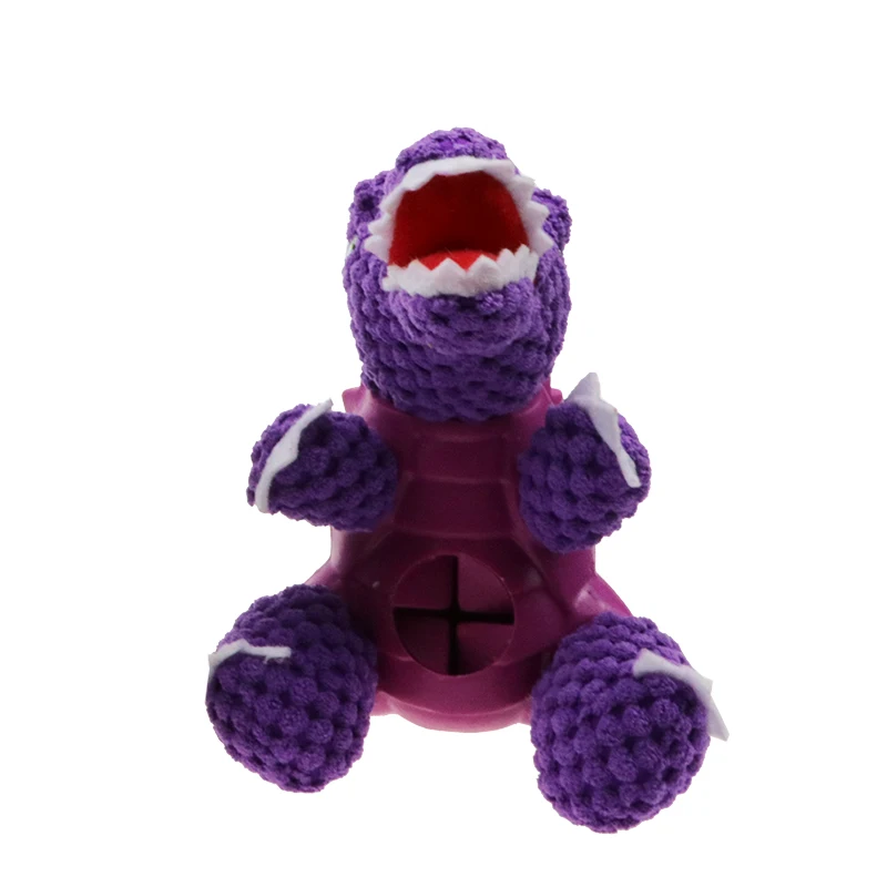 
Feeding function Dog toys Dinosaur Dog Chew toys Tough Plush Dog Toy 