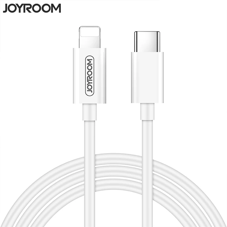

Alibaba Best Sellers JOYROOM PD Fast Charging Type-C to Lightning Data Cable USB, White