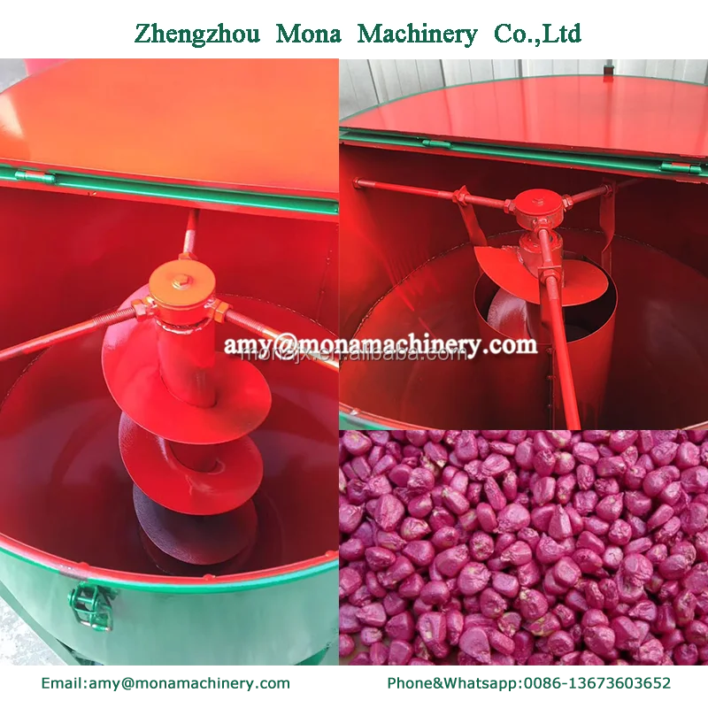 Seed Coating Equipment Mini Sunflower Soybean wheat Seed Coating
