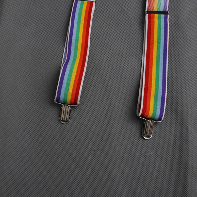 wholesale rainbow suspender men's trousers & pants.JPG