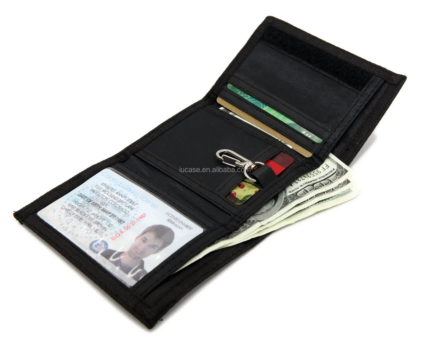 Hot Selling Ballistic Nylon Zipper Wallet Minimalist Men's Wallet With  Money Clip - Buy Zipper Wallet,Nylon Zipper Wallet,Ballistic Nylon Wallets  Product on Alibaba.com