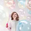 TF Newest Transparent Color Bobo Balloons Color Bubble Balloons Ins Hottest Products LED Light Balloons Clear Color Bobo Aquad