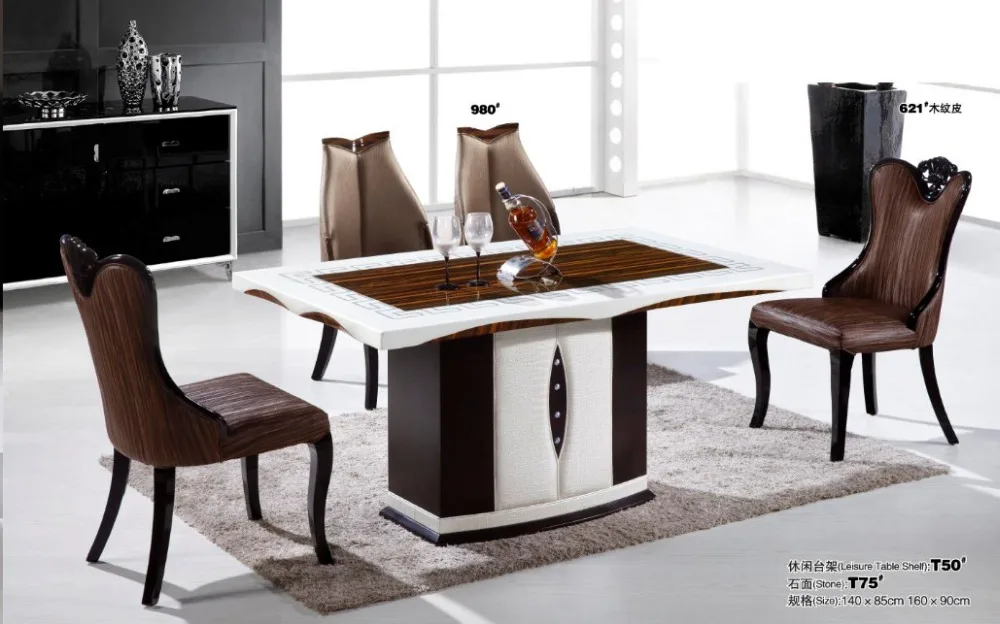 New Design Modern Marble Top Dining Table For Room Furniture New Design Modern Marble Top Dining Table For Room Furniture Whole In Tables From On Aliexpress Alibaba Group