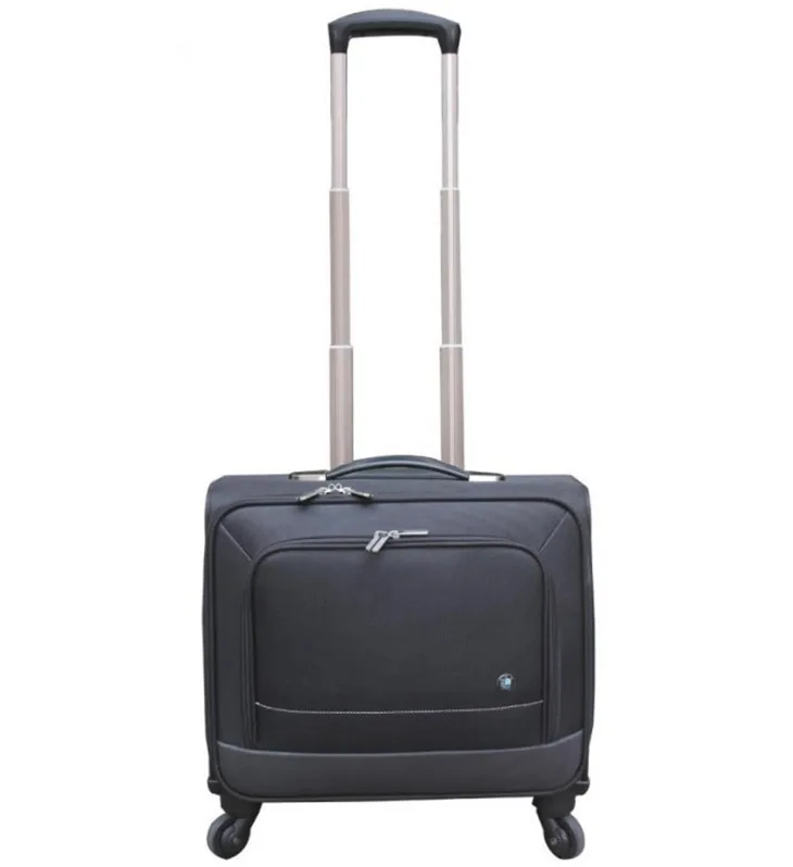 Folleto De Embarque En Bajo El Asiento De Ruedas Eva Trolley Equipaje Bolsa  De Lona Piloto Hombre De Negocios Equipaje 16 \