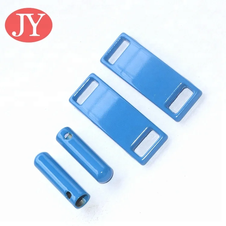 Glossy Blue Color Shoelace Lock 