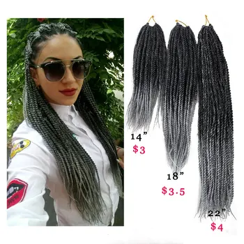 Wholesale Spring Twist Braids Senegalese Twist Hair Senegalese