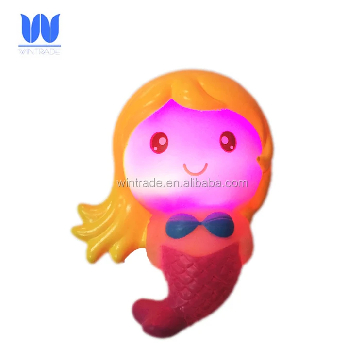 Light Up Sea Animal Magic Rubber Mermaid Bath Toy Buy Light Up Sea