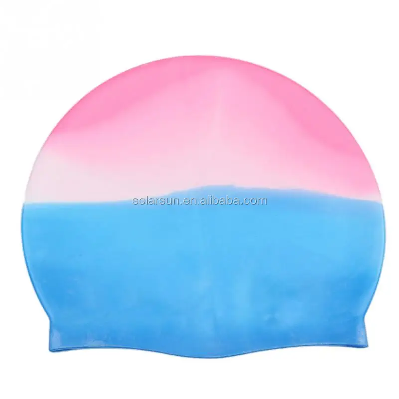 2017 hot sell Chinese design your own silicone swim cap with custom design printing free art work