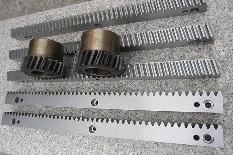 High precision steel cnc helical gear rack and pinion Products from