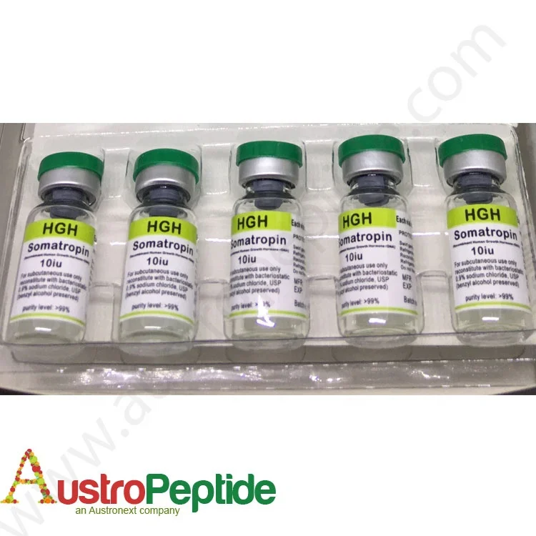 
Somatropin HGH 191AA 100iu , 1 box 10 vial hgh191aa 10x10iu 