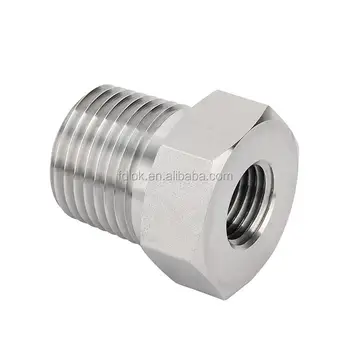 Stainless Steel Metric Reducing Bushing Male To Female Pipe