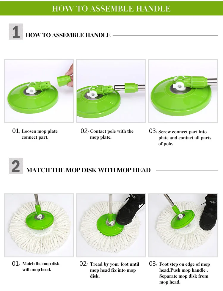 Best Quality Mop Head And Spin Mop Handle For Magic Mop Spare Parts Buy Mop Head,Magic Mop