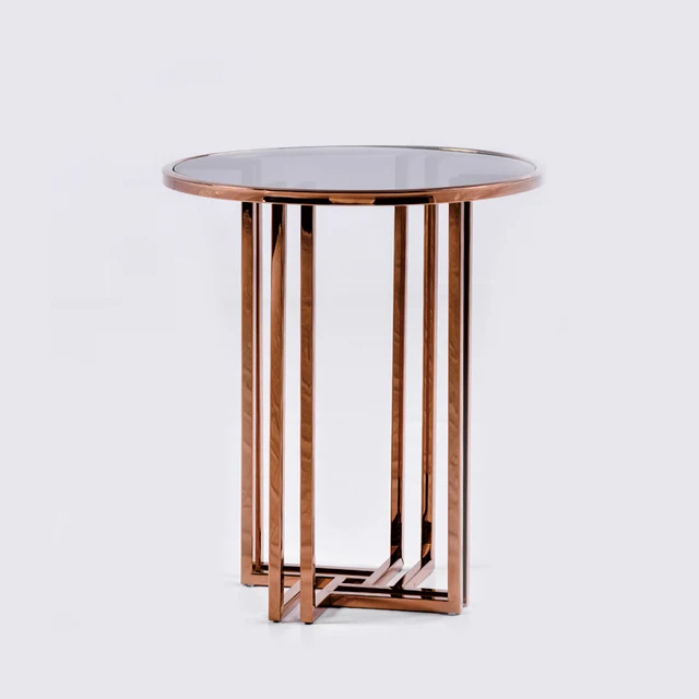 goolee stylish toughened stainless steel coffee side table with