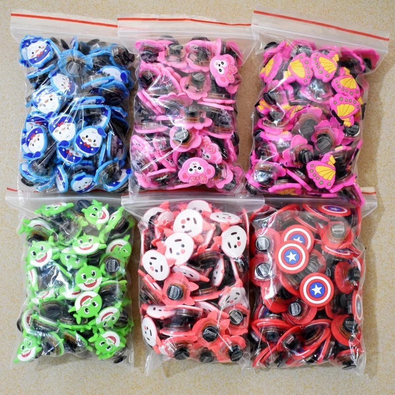 New Design Wholesale Led Light Sparkle Cool Beautiful Shoes Charms For