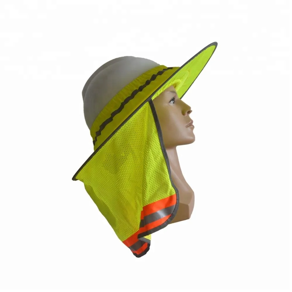 full brim hard hat sun shade