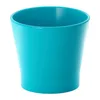 low price plastic melamine bamboo fiber flower pot