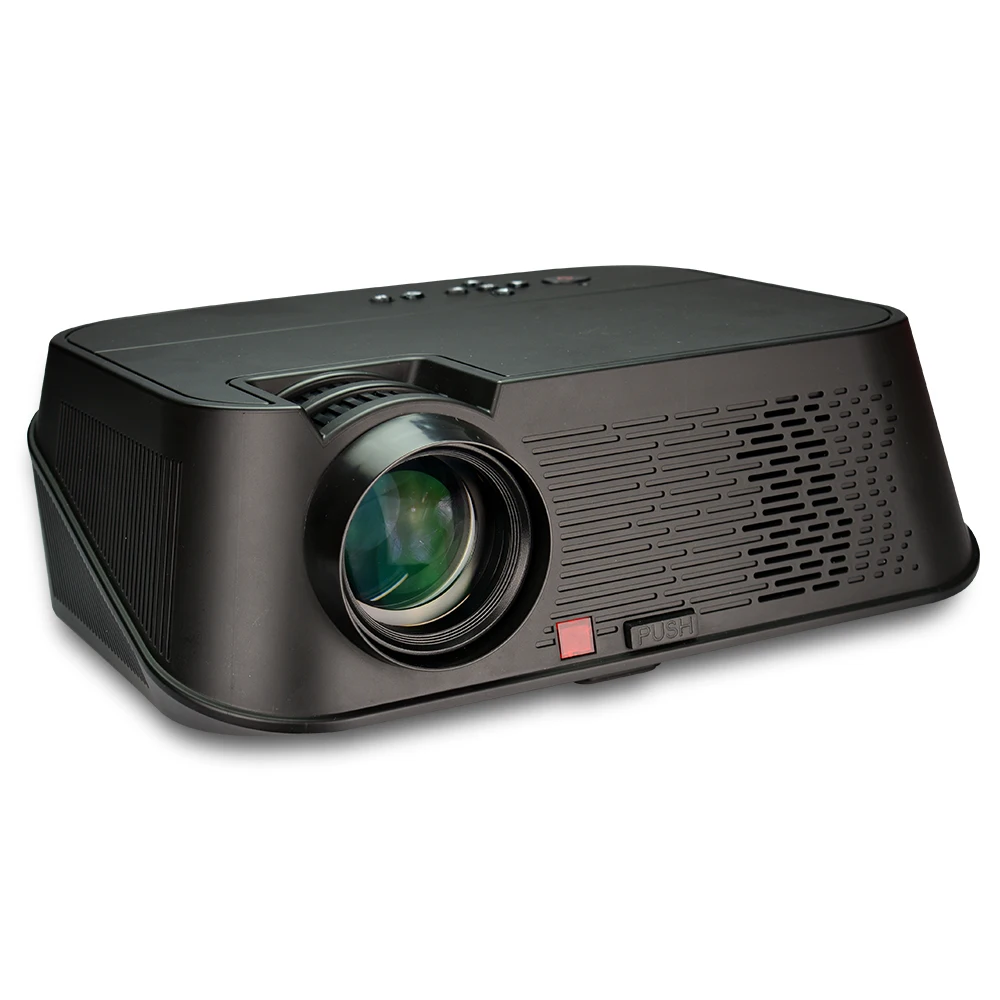 

High Quality Factory Direct Projector full HD LED 1080p Home Cinema Portable Projector, Black