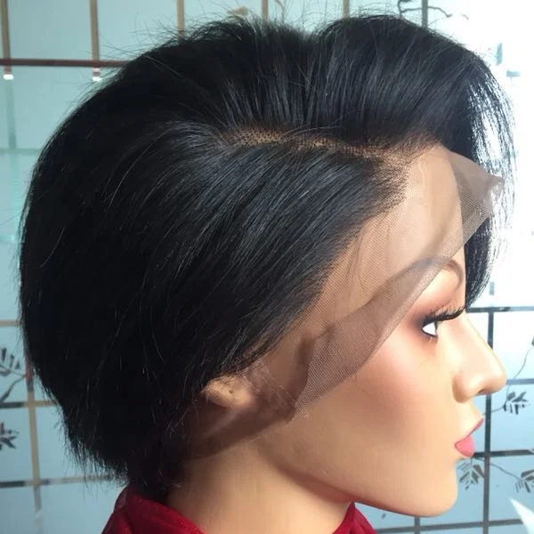 

Best Hair Wig Pixie Cut Human Hair Short Front Lace Wig