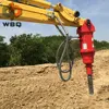 WBQ Ground screw Ground anchor Hydraulic pile driver