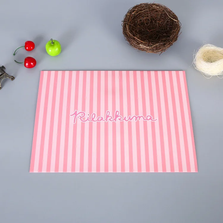 
Custom print PP plastic ladies document bag with snap button 