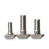 Nut Fastened Steel M8 M5 Decorative Furniture Screw T Head Bolt