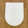 Quick release PP material plastic toilet seat cover