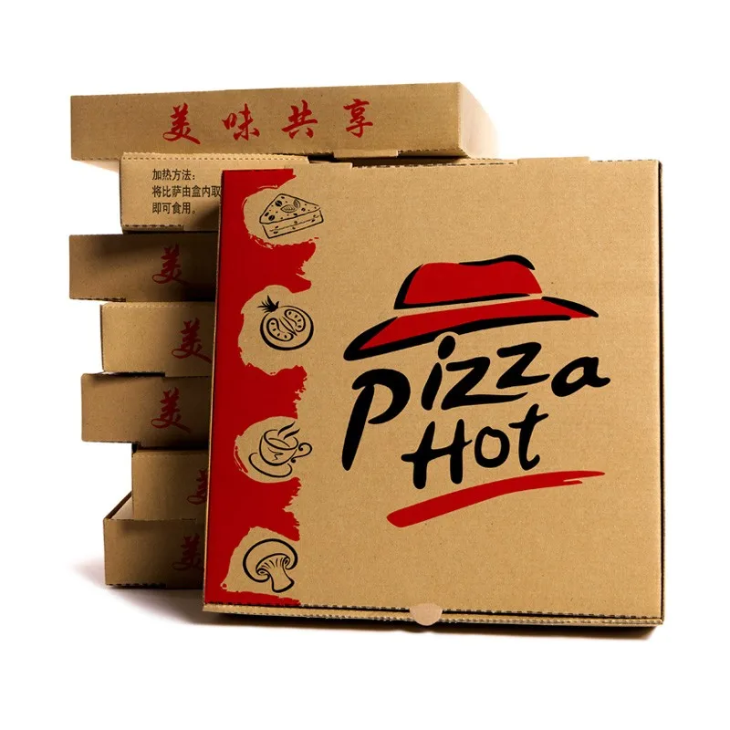Source Empty 9 Pizza Hut Box With Your Own Design And Own Color on  m.