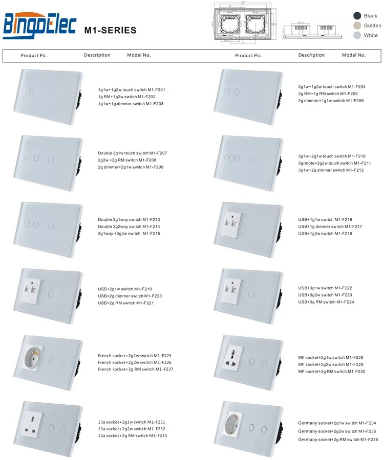 Factory Price New Style Modern Wall Modular Switch Buy Modular Switch