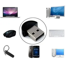 Beautiful Gitf 100% Brand New Mini USB Bluetooth Dongle Adapter for Laptop PC Win Xp Win7 8 for SmartPhone Free Shipping Dec18