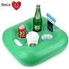 High quality cheaper PVC Inflatable 4 Cups Drink Beer Holder