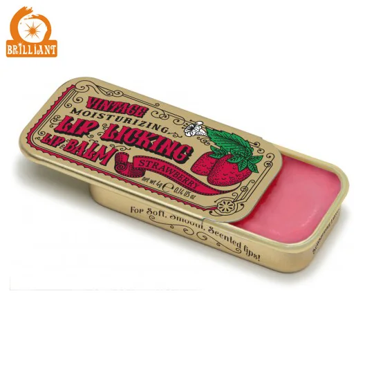 
Empty rectangular cosmetics brush metal tin box for makeup kit 