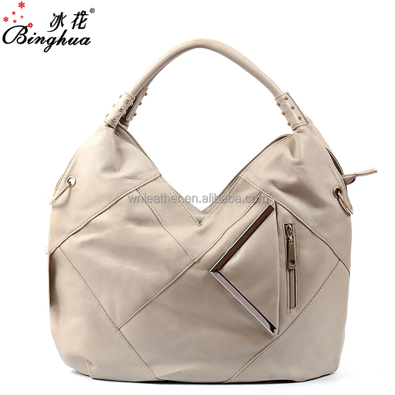 B-881 Big Brand China White Hobo Bags Young Girls Cheap Handbag For Wholesale