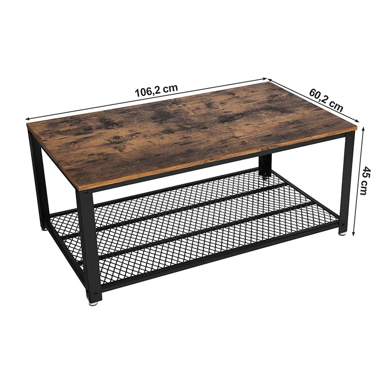 Songmics Vintage Metal Wood Furniture Hammered Iron Frame Cocktail Table Coffee Table With Storage Shelf Buy Metal Frame Coffee Table Coffee Table Wood And Metal Coffee Table With Storage Shelf Product On Alibaba Com