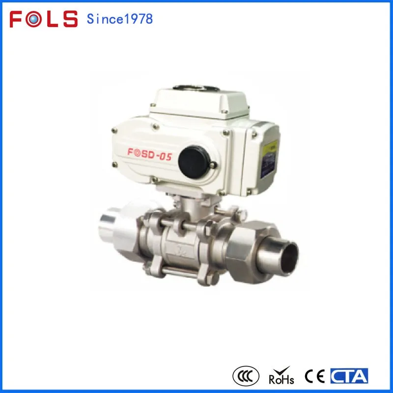 Water Oil And Gas Shut Off Electric Motorized Valve Dn20 Buy