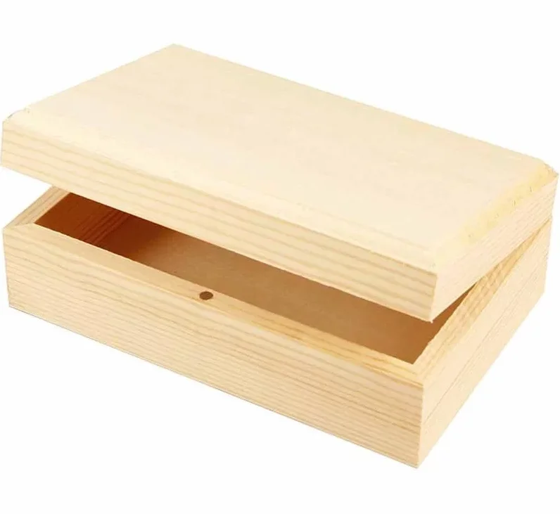 Venta al por mayor bisagra cajas artesanales de madera-Compre online