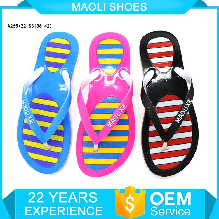 Latest Designs Women Pakistan Chappal Strap Flip Flop Slippers Manila