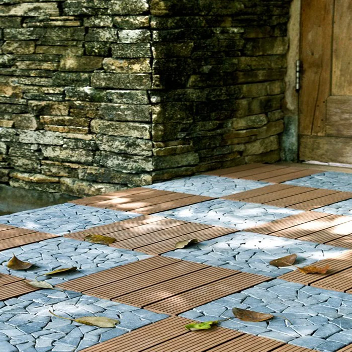 Diy Stone Interlocking Deck Tiles For Garden Buy Interlocking
