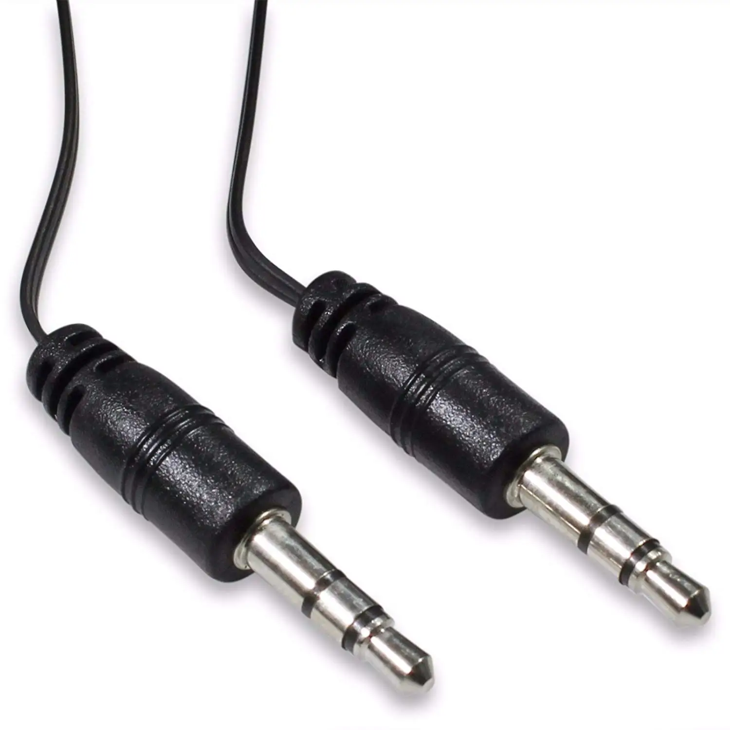 ReadyPlug Retractable 3.5mm Audio Cable for: Blackview BV8000 Pro Phone Line In/Aux Headphone (4 Feet, Black)